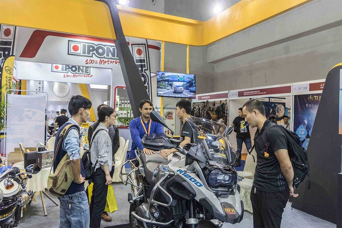 HFK参加重庆第十五届中国国际摩托车博览会